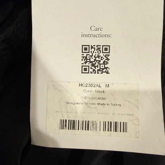 Sleeper NWT Atlanta Black Elegant LBD Shoulder Dress 100% Polyester-M - Picture 13 of 16